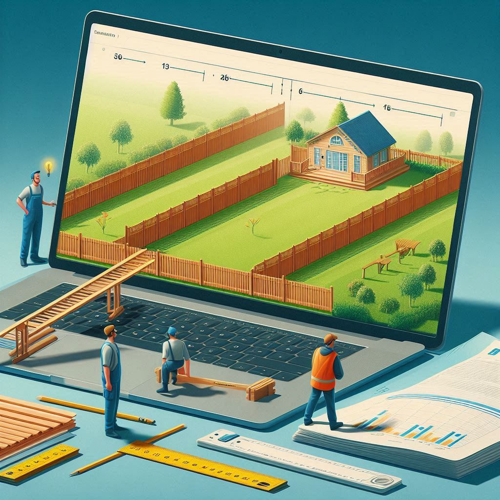 6 соток – сколько забора нужно? 🏡📏